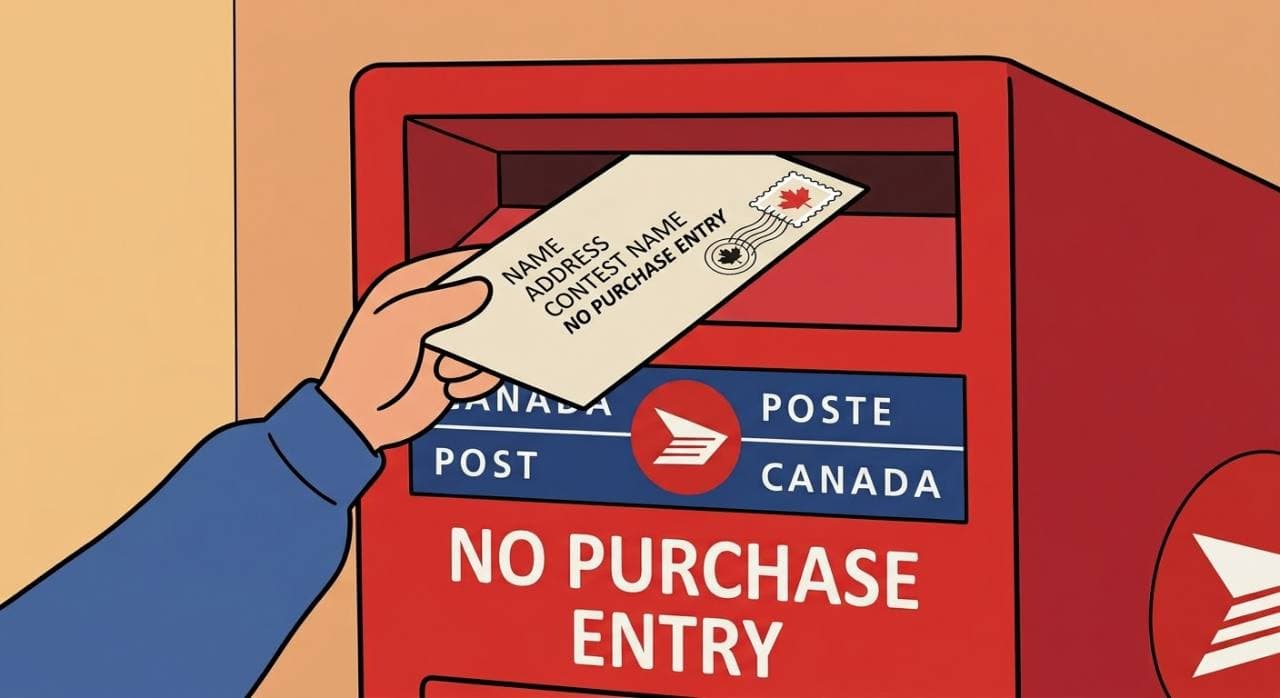No Purchase Necessary Contests in Canada: How Free Entry Works